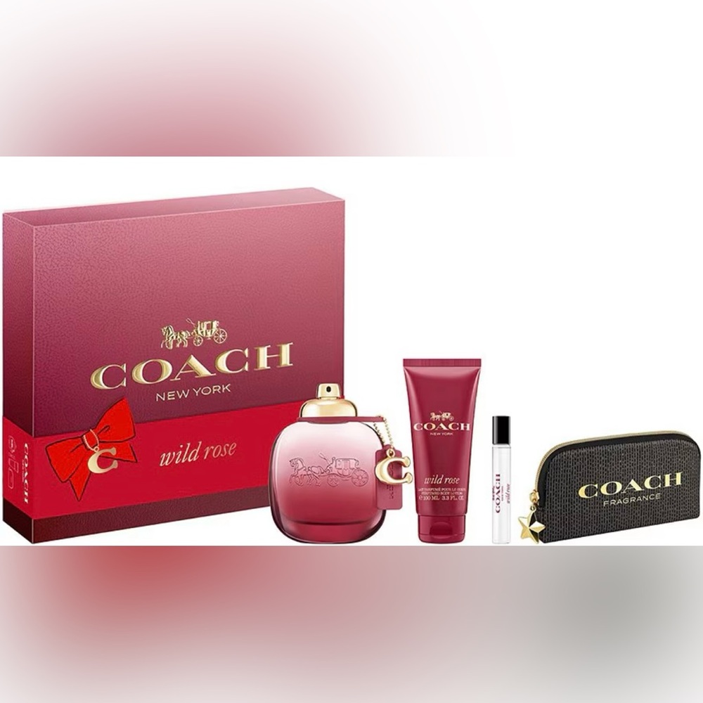 NIB Coach Wild Rose Gift Set